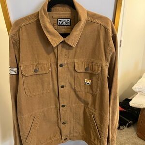 Billabong Men's Tan Corduroy Jacket